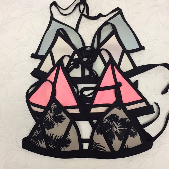 Victoria's Secret Other - 4 for the price of 1. Bikini top bundle , VS